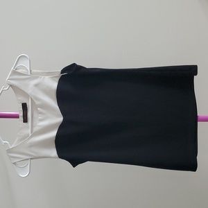 The Limited Sleeveless Black & White Blouse size S